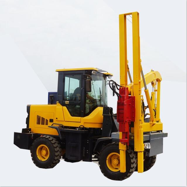 護(hù)欄打拔鉆一體機(jī)，920公路護(hù)欄打樁機(jī)