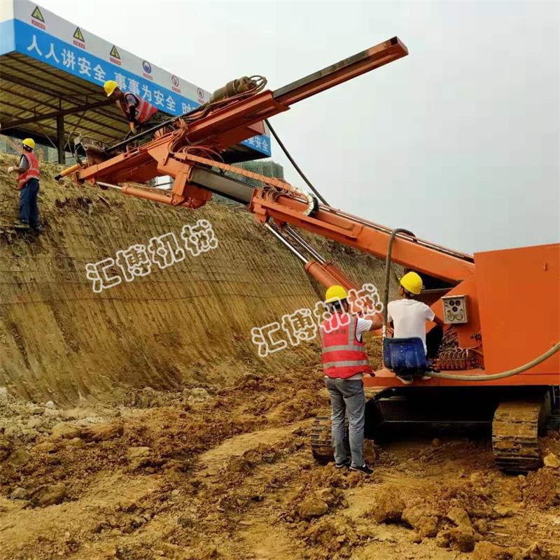 山體護(hù)坡鉆孔機(jī)，全液壓錨固鉆機(jī)現(xiàn)貨出售